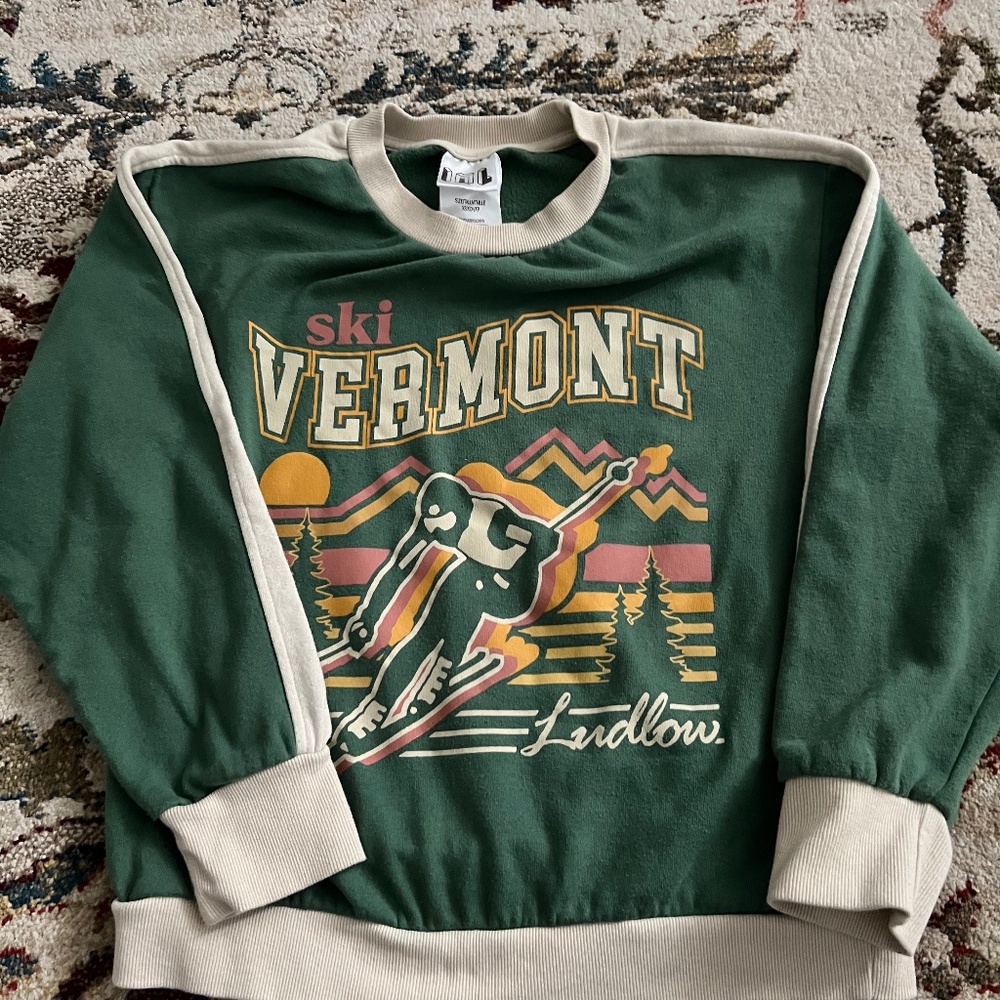 XS Ski Vermont Sweater